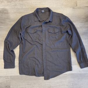 Gray Hurley Button-Up Shirt